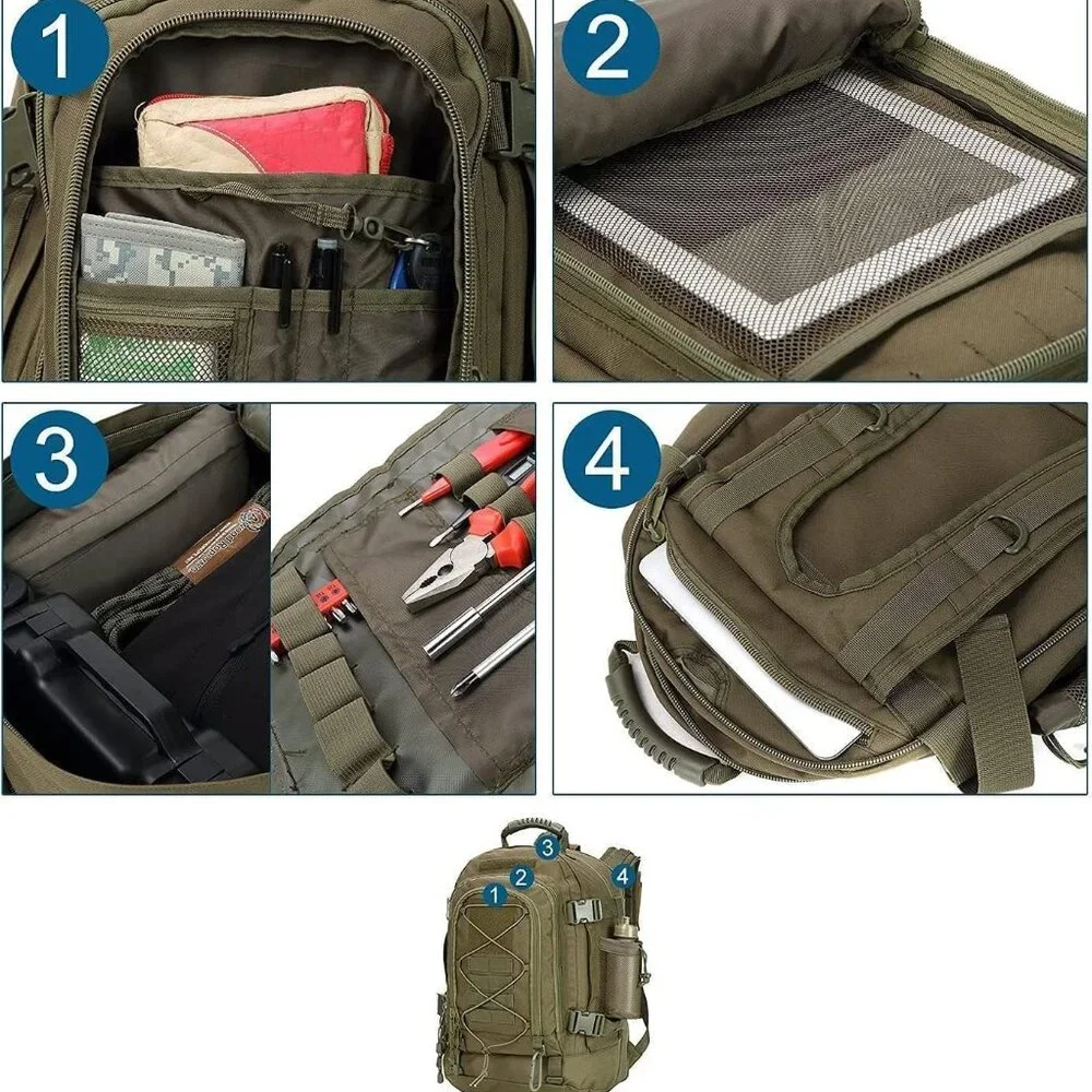 Large Tactical Backpack 64L